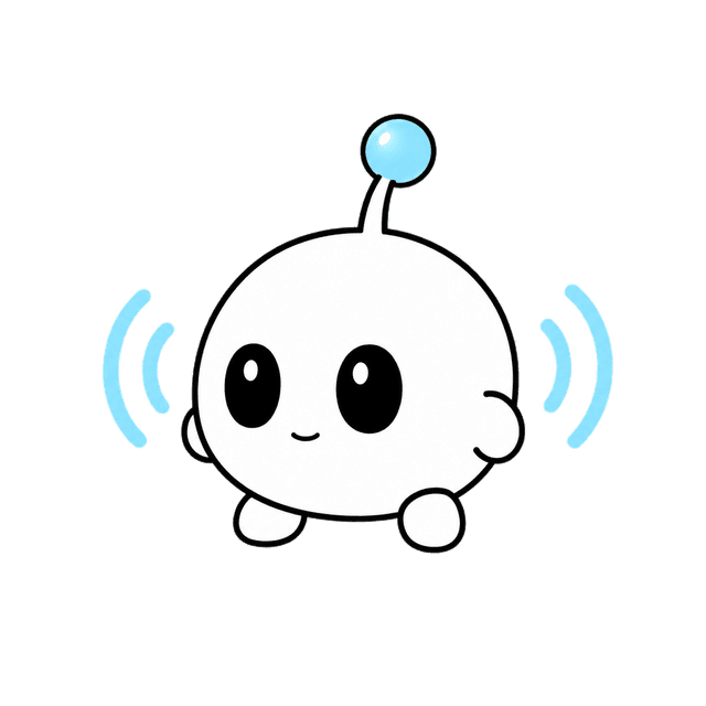 Kumo mascot — cheerful