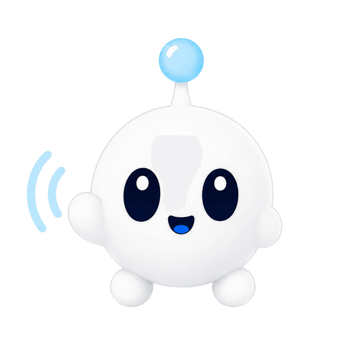 Kumo waving hello